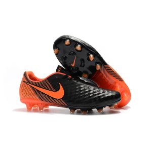 Kopačky Pánské Nike Magista Opus 2 FG – Černá oranžový